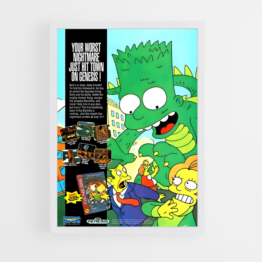Poster Dragons de la Génèse – affiche Consoles (vue 3)